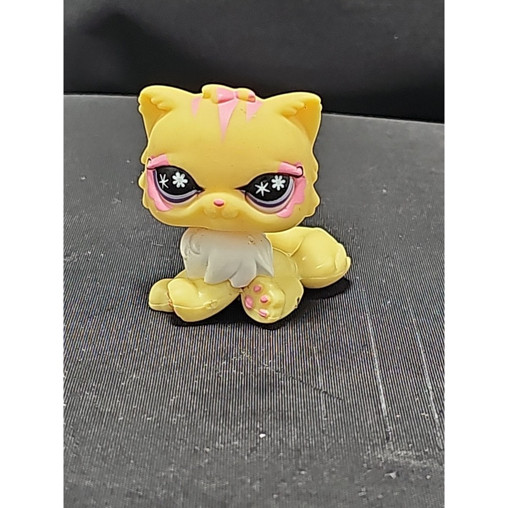 LPS #878 LITTLEST PETSHOP ORIGINAL AUTHENTIC PERSIAN CAT CHAT PERSAN HASBRO
